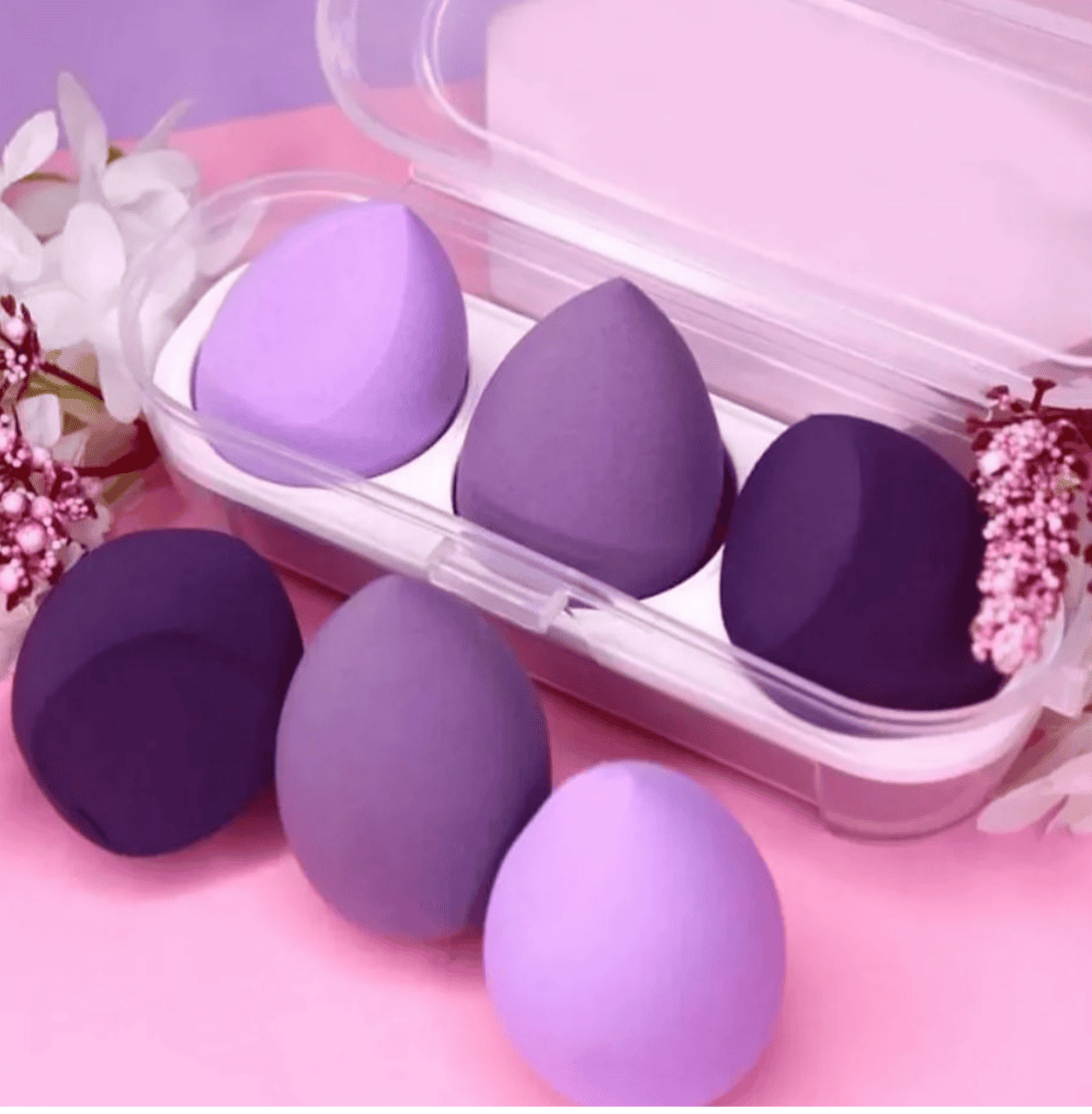Set Of 3 Puff Makeup Sponge Set, Makeup Blender Cosmetic Sponge Cushion, Foundation Powder Sponge, Beauty Egg Tool For Women Makeup Accessories Set Of 3 Puff Makeup Sponge Set, Makeup Blender Cosmetic Sponge Cushion, Foundation Powder Sponge, Beauty Egg Tool For Women Makeup Accessories